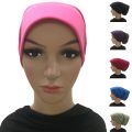 Muslim Women Cotton Underscarf Bonnet Inner Cap Head Scarf Hijab Cover Under Scarf Headwrap Plain Soft Niqab Caps Arab Hijabs. 