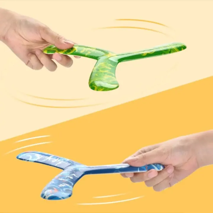 1Pcs%20Three-leaf%20Boomerang%20Dart%20PU%20Flying%20Disc%20Throwing%20Toy%20Parent-child%20Interactive%20Flying%20Kids%20Outdoor%20Game%20Props%20-%20Image%202