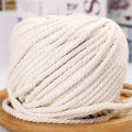 GC 1 Roll 1-6mm Bohemia Natural Cotton Cord Twisted Macrame Yarn Handmade Diy Crafts Cord Perfect Macrame Supplies. 