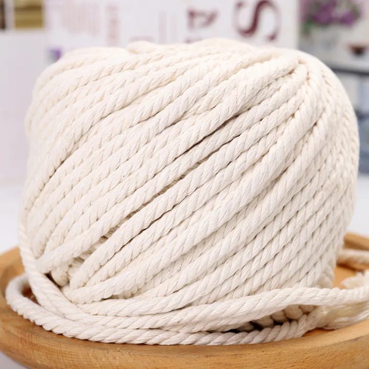 GC%201%20Roll%201-6mm%20Bohemia%20Natural%20Cotton%20Cord%20Twisted%20Macrame%20Yarn%20Handmade%20Diy%20Crafts%20Cord%20Perfect%20Macrame%20Supplies%20-%20Image%202