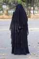 abaya borka Mohua gown-5 With Niqab Hijab Dubai Cherry stylish party borka hijab fashion collection Fashionable khimar Lycra borka for Women. 