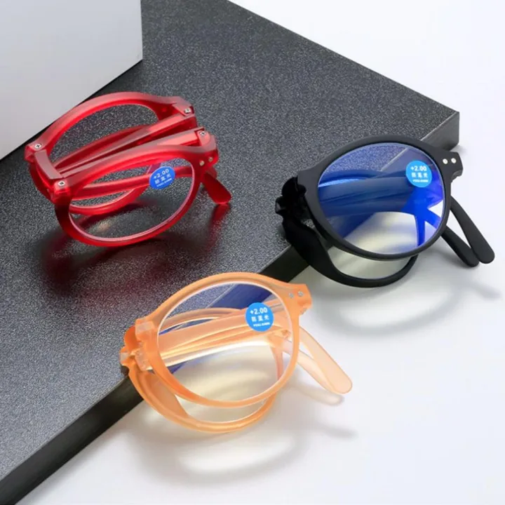 Reading%20Glasses%20Hyperopia%20Eyewear%20Elderly%20Eyeglasses%20With%20Case%20Portable%20Folding%20Retro%20-%20Image%204