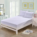 One piece of brushed bed sheet solid color single item sanded bed sheet Simmons protective cover non-slip bedspread. 