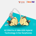 KZ ZSN PRO X 1BA+1DD KZ Hybrid Earphone - Ear Phone. 