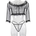 Women's Sleeping Nightgown black 76.