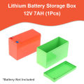 12V 7Ah Battery Storage Box 18650 Lithium Battery Case for DIY Battery Pack. 