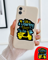 Inspirational Quote Mobile Sticker for Girls And Boys. 