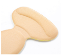 T-shape Comfortable Insoles for Shoe High Heels Adjust Size Adhesive Heel Liner Grip Protector Sticker Pain Relief Foot Care Insert.