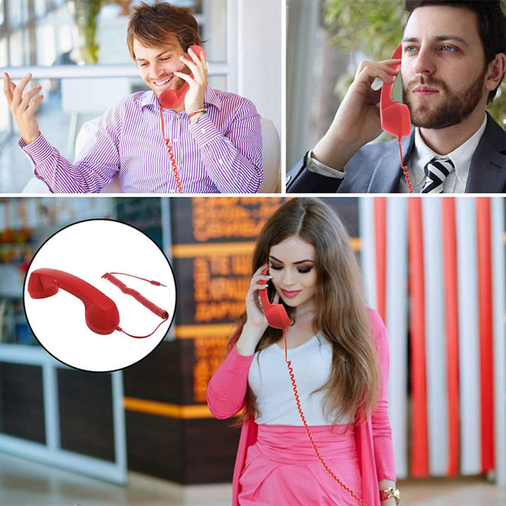 Classic%20retro%203.5%20mm%20Comfort%20telephone%20Handset%20Mini%20Mic%20Speaker%20Phone%20Call%20Receiver%20For%20Iphone%20Samsung%20Huawei%20-%20Image%204