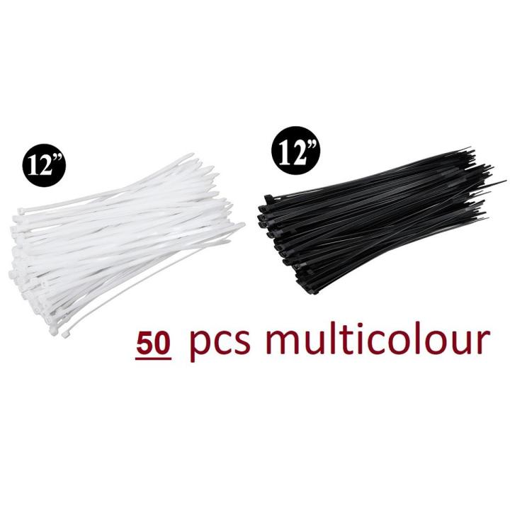 12 Inch Cable Tie 5 x 300 mm 50 Pcs Per Pack