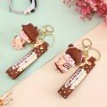 Cute Cartoon Pearl Milk Tea Pendant Keyring Drink Milk Tea Boy Girl Couple Gift Yao Store. 
