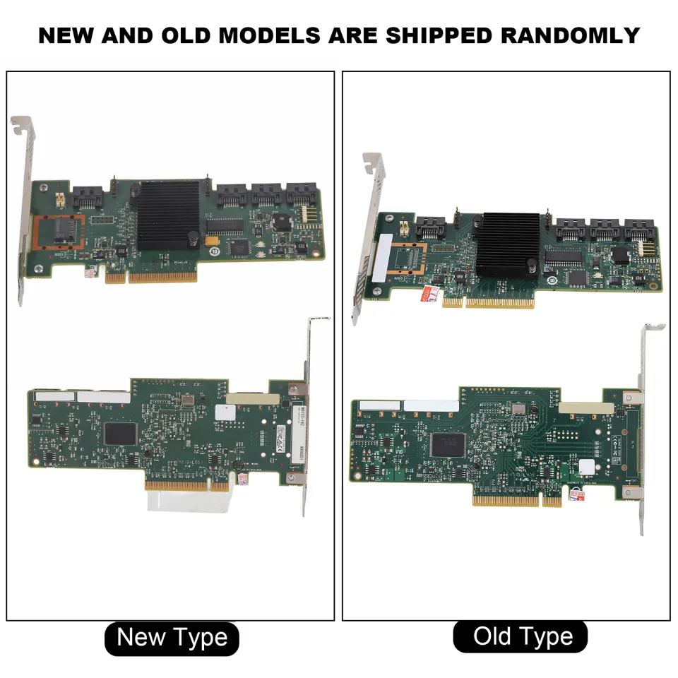 Carte Contrôleur RAID SAS 6GB 4 Ports 9212-4i LSI - Support SATA/SAS Jusqu'à 8To