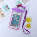 Waterproof mobile bag protect your personal mobile phone for rainy day. 