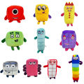 Cartoon Numberblocks Plush Doll Toy Stuffed ldren Educational Number Blocks Toys For Kids.