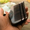 Pocket Wooden Comb Natural Black Gold Sandalwood Super Narrow Tooth Wood Combs No Static Lice Beard Comb Hair Styling.
