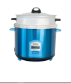 HAMKO Rice Cooker SS Body Double Pot (Aluminium+SS)-2.8 Ltr. 