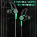 【FUPANG】Wired Microphone Noise Reduction Theater Game Sound HD-compatible Call No-Delay In-ear Wired Earphone Phone. 