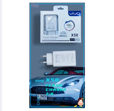 VIVO 33W Super Fast Flash Charger With Type-C Cable And Data Transfer Support