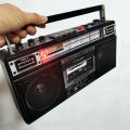 RALEDY Retro Boombox Cassette Player Portable Vintage Digital Radio AC Powered or Battery Operated Stereo AM/SW/FM Radios USB TF. 