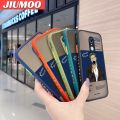 JIUMOO For Redmi 5 Case With Fashion Roronoa Zoro Side Edge Square Silicone Frosted Transparent Hard Casing New Design soft Cases Full Back Cover Camera Phone Case Shockproof Protection Case.