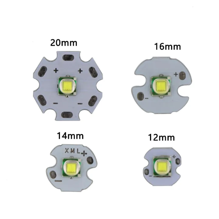 %E3%80%90Alizeker%20Mall%E3%80%91PCS%20XML%20XM-L1%20T6%20U2%2010W%20WHITE%20High%20Power%20LED%20Emitter%20with%2012mm%2016mm%2020mm%20PCB%20for%20DIY%20Flash%20Light%20LED%20Headlamp%20-%20Image%202