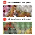 New Diy Diamond Arts Hatted Woman Painting Cross Stitch Large Size Mosaic Embroidery Girl Flowers Picture Wall Decor AA4872. 