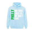 Philadelphia No One Likes Us We Don't Care Philly T Shirts Sweatshirts Fall Hoodies On Sale Harajuku Hooded Pullover Outdoor Men.