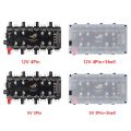 12V 4Pin RGB 5V 3 pin ARGB Cable Splitter Hub SATA/4D Powered Extension Cable Adapter LED Strip Light PC RGB Fan Cooler Control.