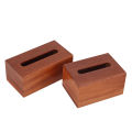 Creative Solid Wood Tissue Box Japanese Style Living Room Wooden Multifunctional Restaurant Tissue Storage Box Office Paper Extraction Box. 