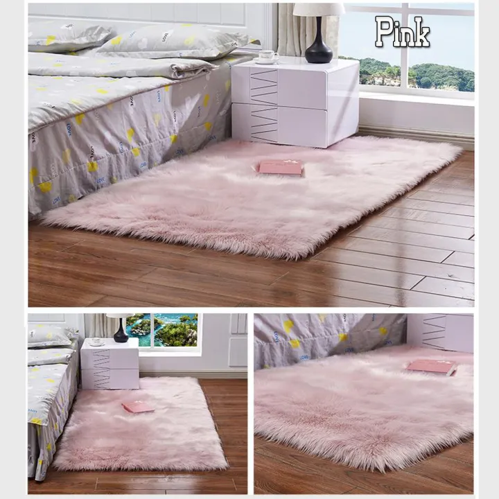 Favorite%202.3"x5.9"%20Home%20Large%20Faux%20Fur%20Carpet%20Sheepskin%20Rug%20Fluffy%20Mat%20Room%20Sofa%20Bed%20Hairy%20Shaggy%20Floor%20Mat%20-%20Image%206