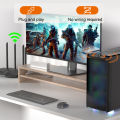 WIFI6 USB Adapter 286Mbps Network Card 2.4GHz Mini Wireless Dongle Receiver For PC/Laptop For Win7/10/11 Driver Free. 