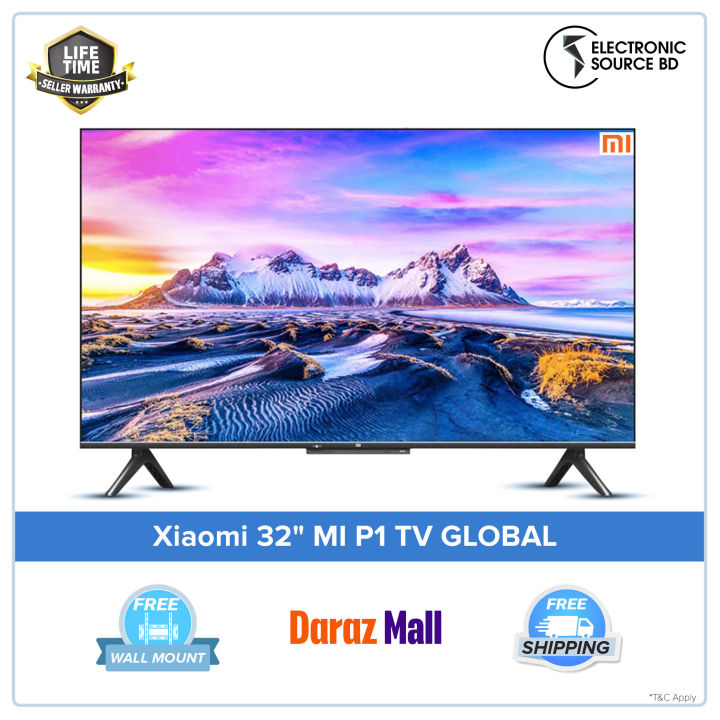 MI P1 32 Inch HD Android Smart LED TV