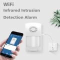 Tuya WiFi Infrared Motion Detector PIR Sensor Smart Home Burglar Alarm Sensor Security Protection Remote Monitor Smart Life APP. 