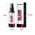 White Tag Spray For Vitiligo, Psoriasis, Leukoplakia - Reduces White Spots on Skin and Improve Skin Pigmentation Treatment Moisturizing Body Spray No Side Effect. 