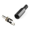 Audio Jack 3.5mm 3 Poles Stereo Male Plug Solder Connector. 