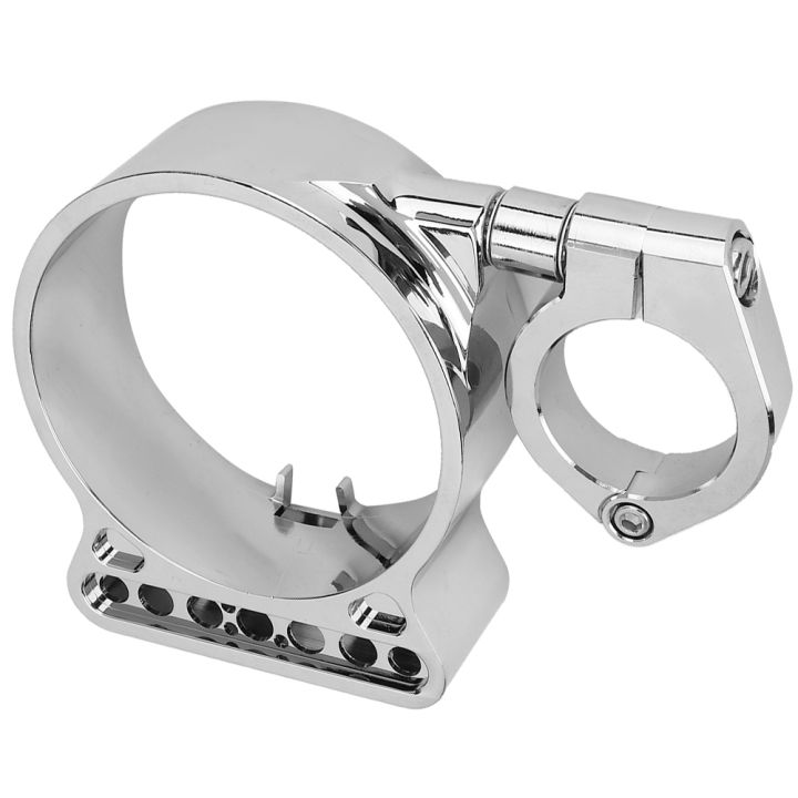 CNC%20Modified%20Speedometer%20Gauge%20Relocation%20Bracket%20Holder%20Motorcycle%20Accessory%20Silver%20-%20Image%204