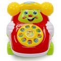 Children'S Simulation Phone Toys Cartoon Smile Pull Wire Phone Baby Toy Educational Developmental Kids Gift Develop Intelligence - Baby Toys. 
