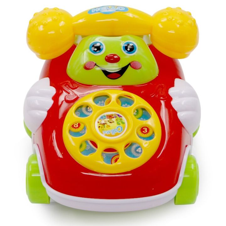 Children'S%20Simulation%20Phone%20Toys%20Cartoon%20Smile%20Pull%20Wire%20Phone%20Baby%20Toy%20Educational%20Developmental%20Kids%20Gift%20Develop%20Intelligence%20-%20Baby%20Toys%20-%20Image%206