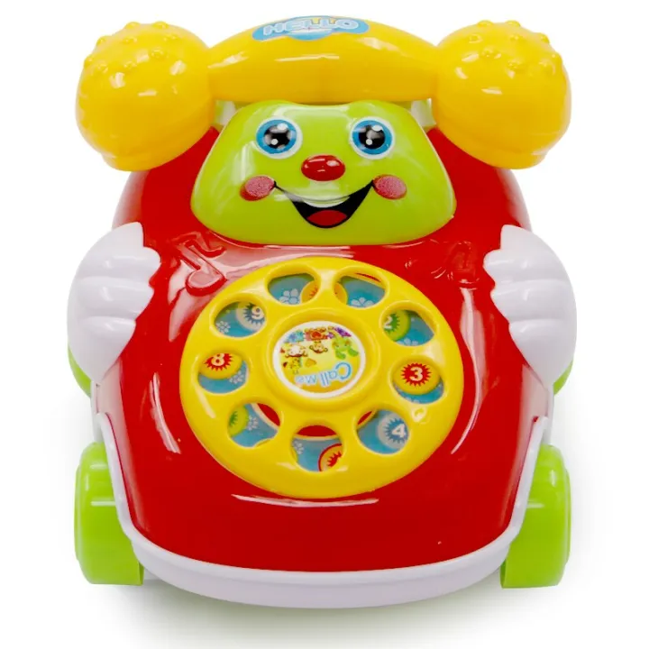 Children'S%20Simulation%20Phone%20Toys%20Cartoon%20Smile%20Pull%20Wire%20Phone%20Baby%20Toy%20Educational%20Developmental%20Kids%20Gift%20Develop%20Intelligence%20-%20Baby%20Toys%20-%20Image%208