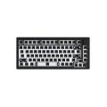 Akko 5075S VIA Kit 75% Custom Barebone Keyboard RGB Backlit 3/5-Pin Hotswap Mechanical Gaming Keyboard with Knob Gasket Mount.
