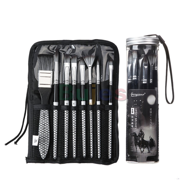 Giorgione 8 pcs multifunctional nylon brush set