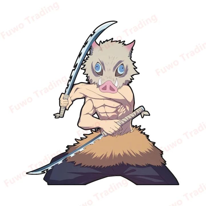 Anime%20Car%20Stickers%20Inosuke%20Demon%20Slayer%20Vinyl%20Decal%20for%20Window%20Motorcycle%20Camper%20Bumper%20Helmet%20Truck%20Laptop%20Decoration%20PVC%20-%20Image%205
