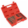 25Pcs Screw Extractor Drill Guide Set Remove Broken Screw Bolts Fastners. 