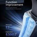 Portable Waist Fan Ice Compress Belt Fan USB Rechargeable Cooling Fan Support 3-Levels Wind Speed for Outdoor Workers Camping Hiking Fishing Running.