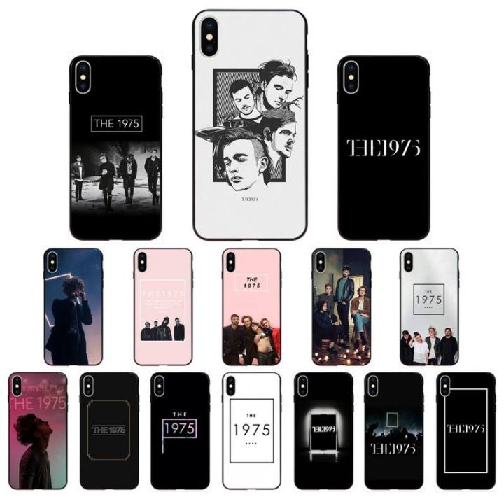 Yinuoda Rock Band The 1975 Phone Case for iPhone 11 pro XS MAX 8 7 6 6S Plus X 5 5S SE XR SE2020