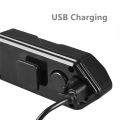 Bicycle Tail Light USB Rechargable Smart Wireless Remote Control Turn Signal LED Rear Break Light (Black) - সাইকেল - সাইকেল. 