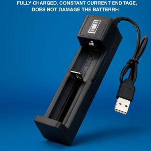 usb Intelligent charger, stops when fully charged, constant current and voltage, does not damage the battery