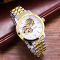 Baino BYINO new fashion men's watch multi-functional waterproof luminous mechanical watch hollow visual diamond watch.