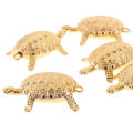 Feng Shui Golden Money Turtle Lucky Fortune Wealth Home Office Decoration Gift. 
