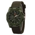Durable Men Watches Solider Military  Green Dial  Sport Style Quartz Wrist Watch Erkek Kol Saati. 